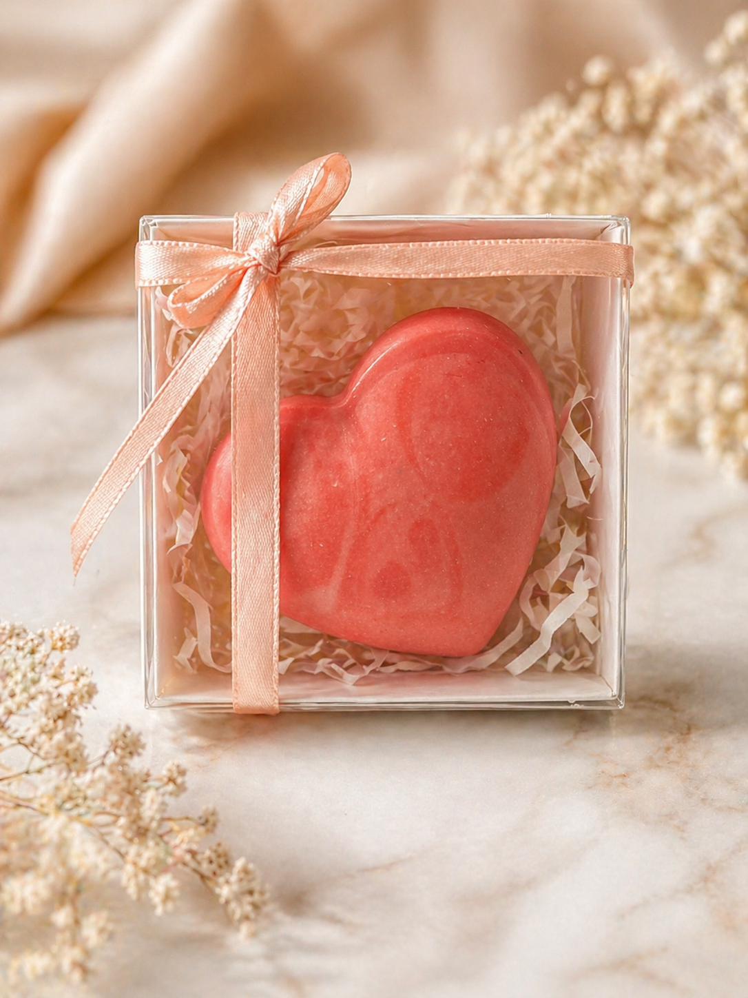 Peach Heart Soap