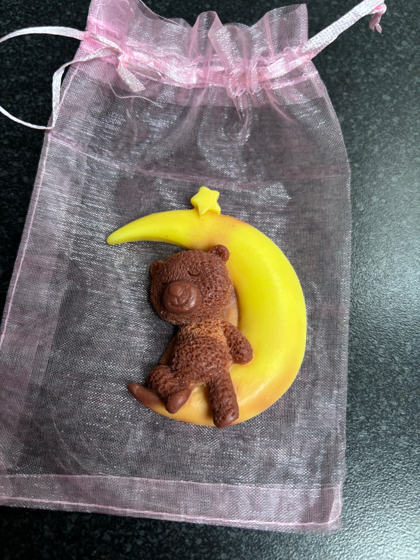 Bear on Moon Soap