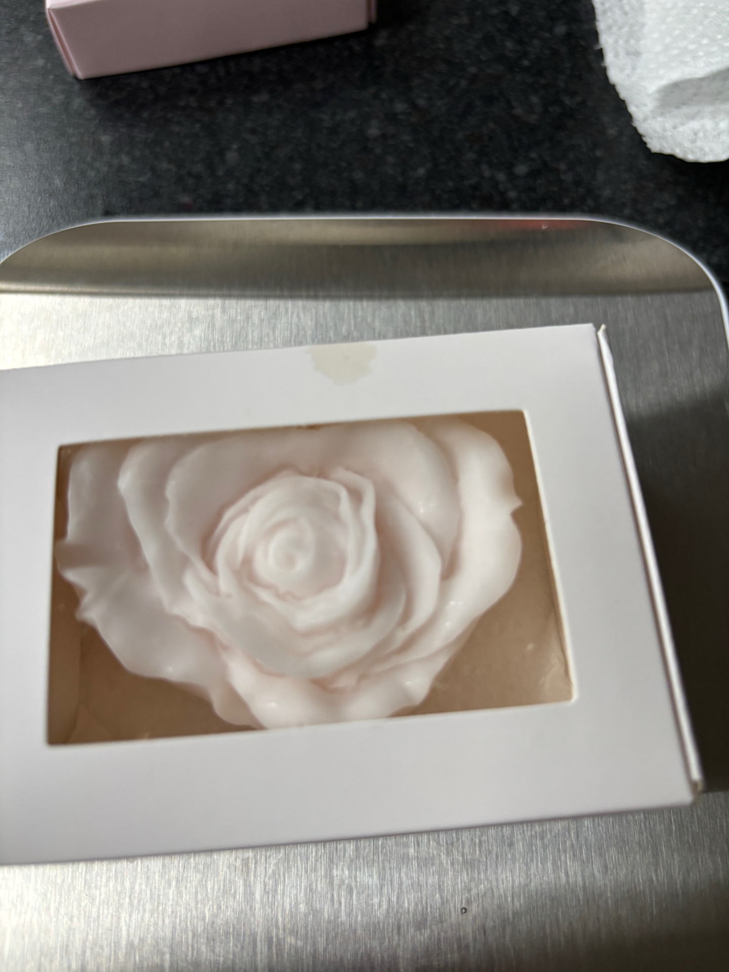 White Rose Window Box