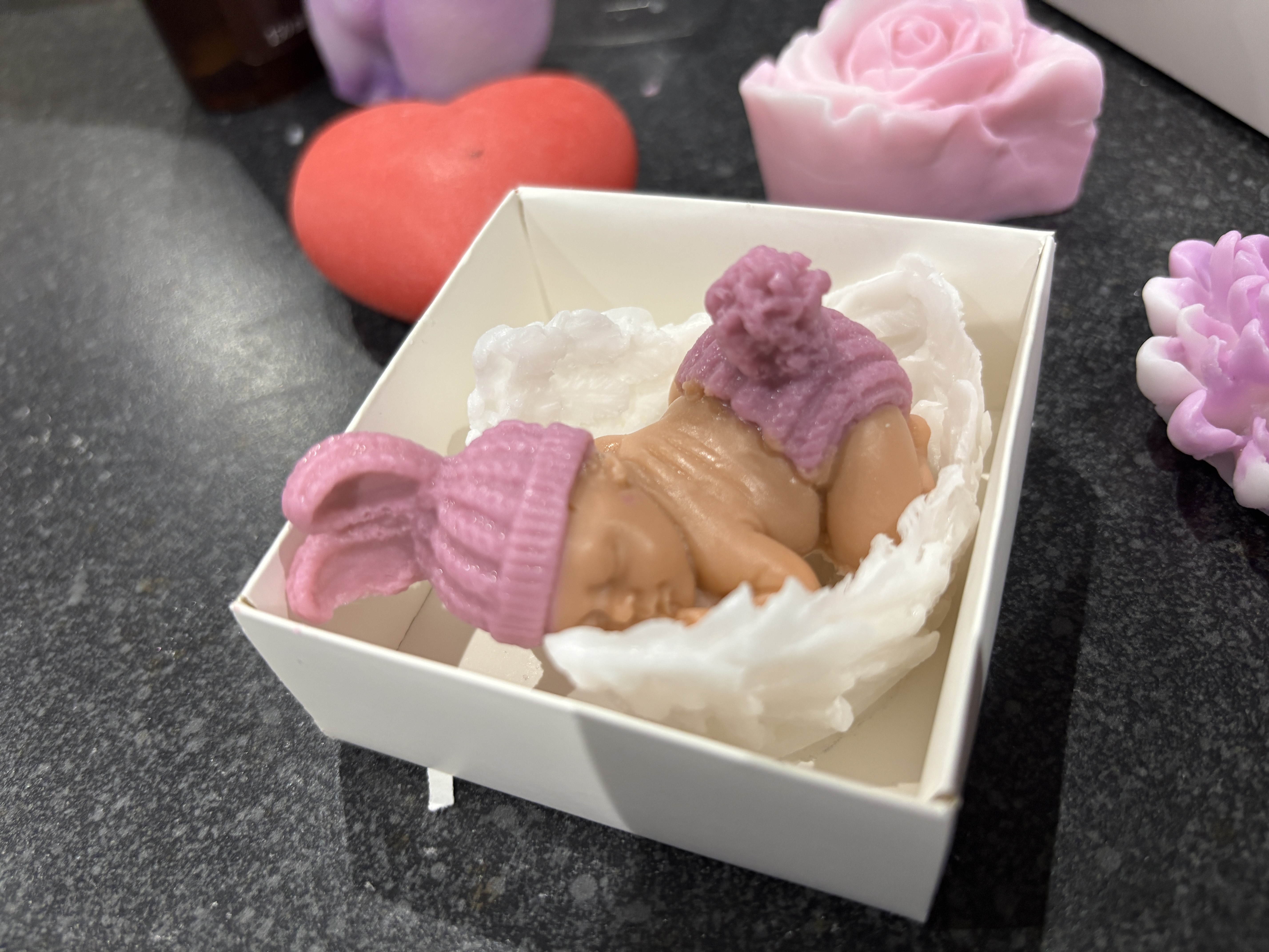 Baby Figurine – Pink Box