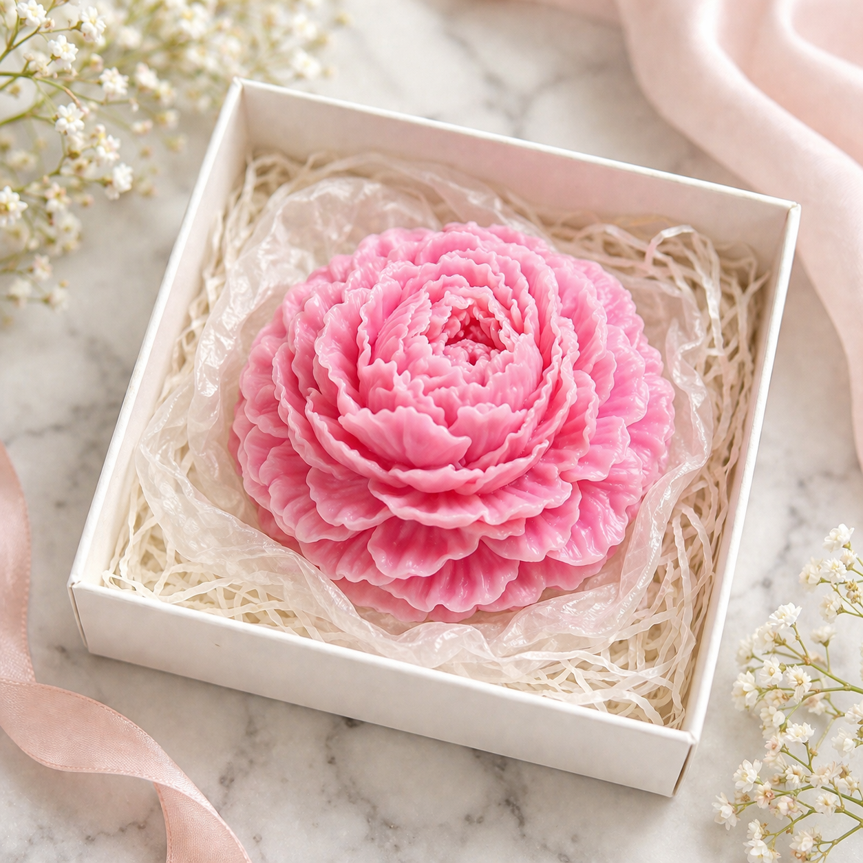 Peony Soap