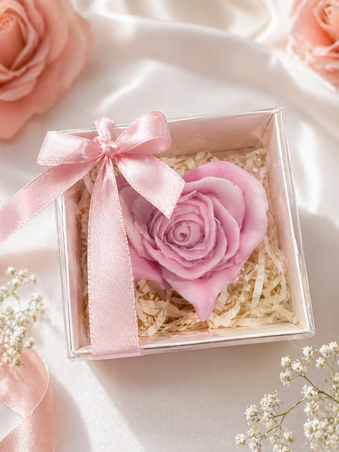 Rose Heart Pink